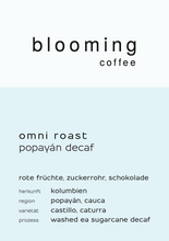 Lade das Bild in den Galerie-Viewer, Popayán Decaf - Omni Roast